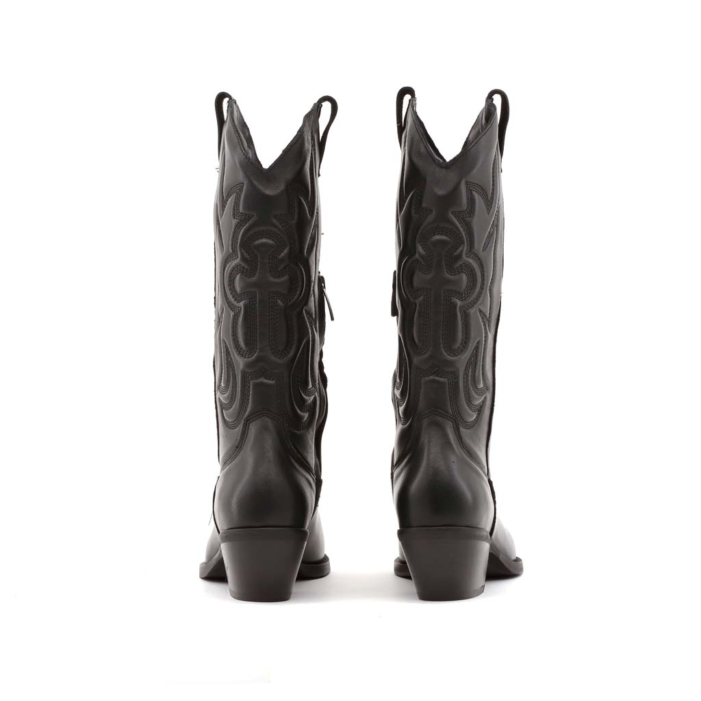 Club Style Texano Pelle Nero